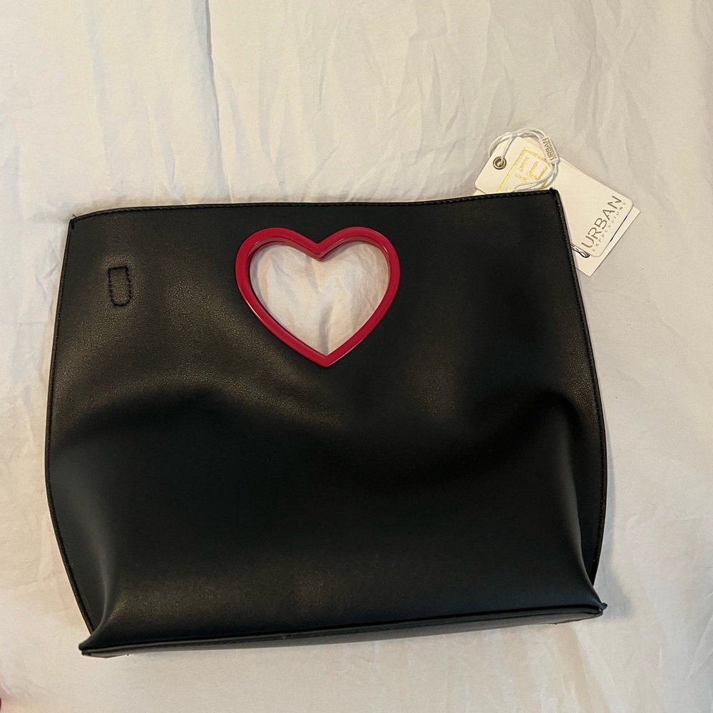 Heart Handle Handbag - Picture 3 of 4